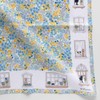 U.P renoma 001009-0001-02 Gauze Handkerchief, Apartment in Paris (Blue) Women's