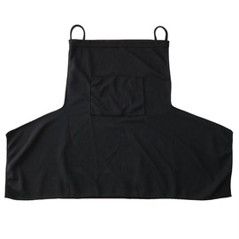 CHARM Neck Cover, UV Protection, Water Absorbent, Quick Drying, Made in Japan, Thin, Cool to Touch, Sunburn Protection, Inner, Black