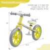 BABY JOY 12” Balance Bike, 2 Wheels Children’s Bicycle with