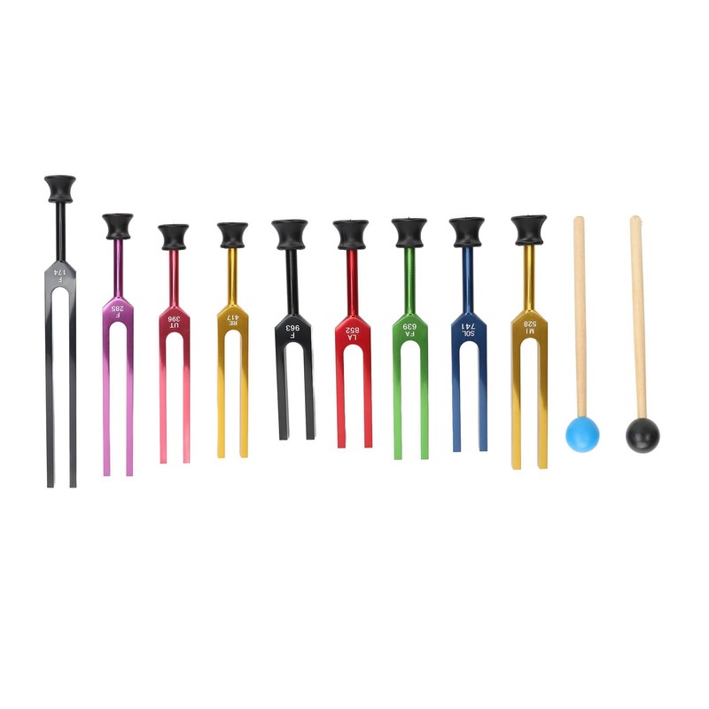 Tuning Forks Set Aluminum Alloy Long Vibration Time Resonant Tuning