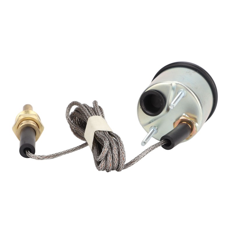 Water Temperature Gauge with Sensor 52mm Dial Pointer Mechanical Water