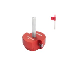 SIIIXS 2 Wings PVC Pipe Reamer, Plastic PVC Pipe Fitting Saver Kit Fit into Standard 1/2" Drills 2inch Head Socket Saver Tool