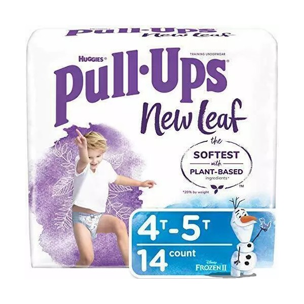 Huggies Pull-Ups New Leaf Boys' Potty Training Pants Training 4T-5T