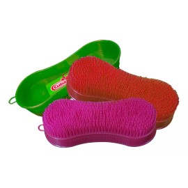 MDJ 3 Cepillos De Mano Suaves/quita Pelusas/ropa Marca Cubasa