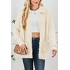 Cakulo Womens Oversized Fuzzy Cardigan Sweaters Fall Winter Outfits Open