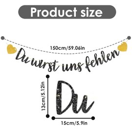Farewell Party Banner Decoration, Retirement Decoration Garland Banner, Graduation Decoration, Retirement Admission Woman Farewell Party, Retirement Decoration, Retirement Party, Farewell Retirement