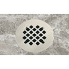 Artiwell 4-1/4” OD Snap-in Shower Drain Cover, Round Shower Drain