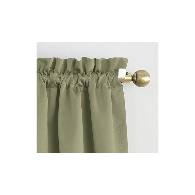 Sun Zero - Panel de cortina Easton Blackout con bolsillo