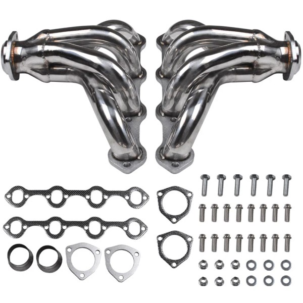 Unbranded For 1965-1978 Ford 289-302-351 v8 Stainless Small Block Hugger
