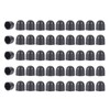 Hex Nut Cover, 50 Pcs 13 mm Plastic Dome Bolt