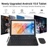 Android 15 Tablet 10 Inch, 12(3+9) GB RAM+64GB ROM, 2