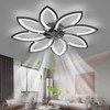 SPEVCH 35'' Ceiling Fans with Lights, Modern Ceiling Fan with