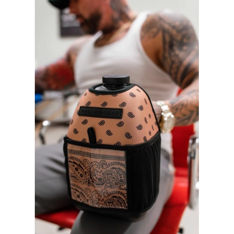 GALLON GEAR Half-Gallon Fitness Hydration Cover | Neoprene Insulated Cooling