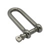 Long D Shackle Stainless Steel 8MM (Marine Boat Rigging Sails