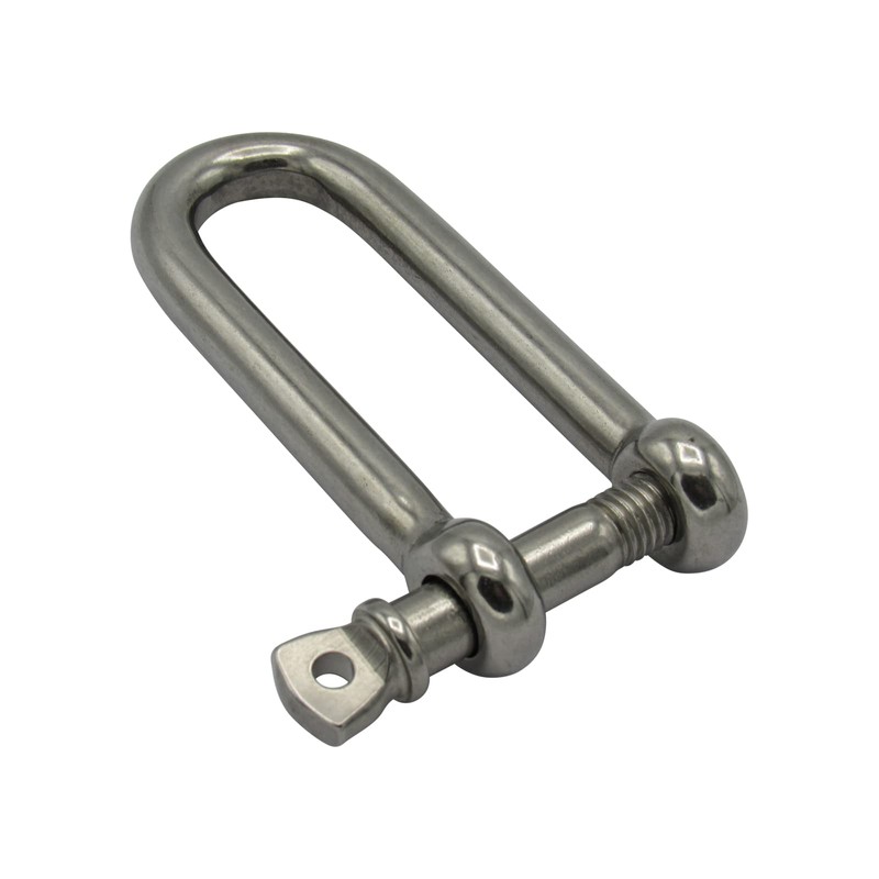 Long D Shackle Stainless Steel 8MM (Marine Boat Rigging Sails