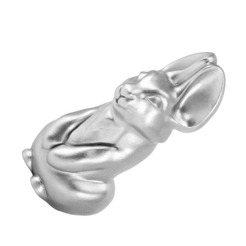 Rabbit Sculpture Smoothly Resin Rabbit Statue Decorative Exquisite Bunny Figurine