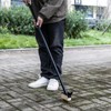 Mitclear Weed Moss Remover Brush with Long Handle(57IN), Crack Weeder