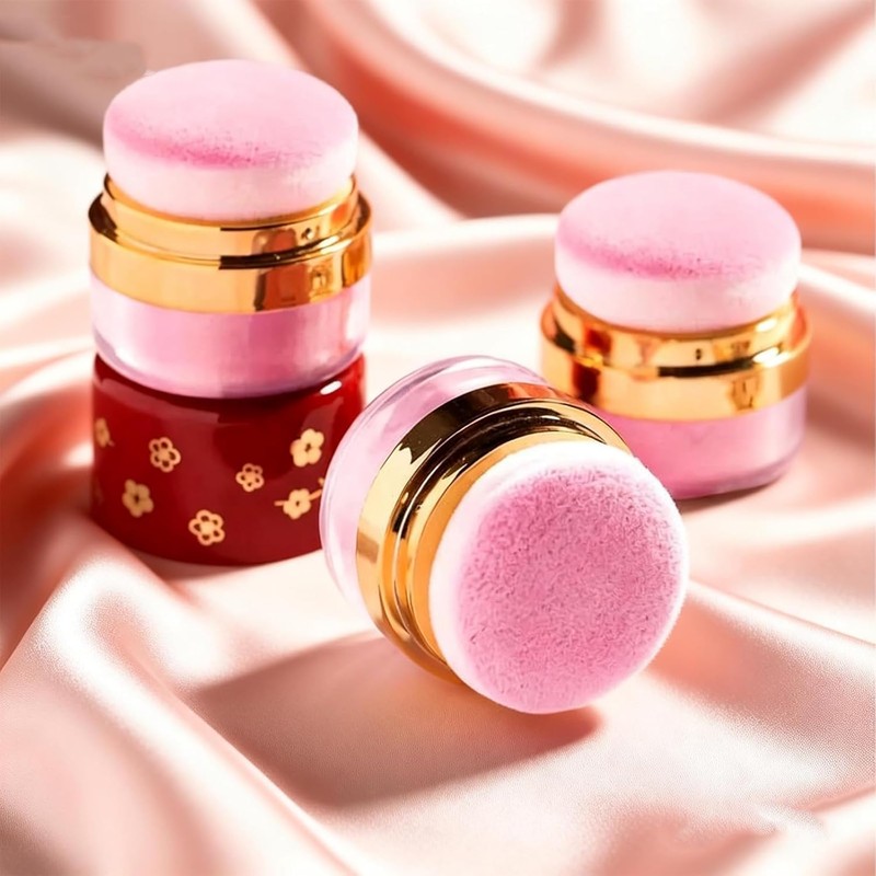 Lazy Blush, 3Pcs Makeup Set Kit, Soft & Fluffy Loose