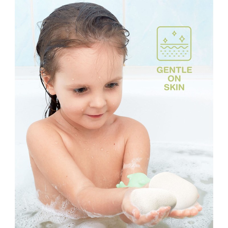 The Beauty Shelf Konjac Sponge (3 Pack) - Baby Bath