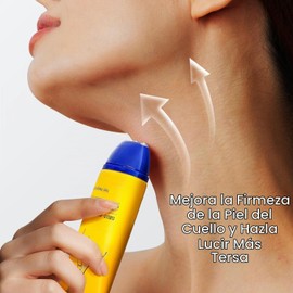 Crema Para El Cuello, Anti-Aging Neck Firming Cream, Anti-Aging Neck Firming Cream, Firming Neck Cream with Massage Roller, Lifts and Smooths Skin for Youthful Look (2 PCS,1)