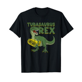 Music Marching Band Dinosaur Tuba Tubasaurus T-Rex Tubist T-Shirt