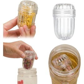 1Pc Clear Tea Infuser Ball,Plastic Mesh Tea Ball, Tea Infuser Strainer Filters for Tea,Tea Basket Coffee Filter,Tea Diffuse Infuser Strainer for Leaves Strainers