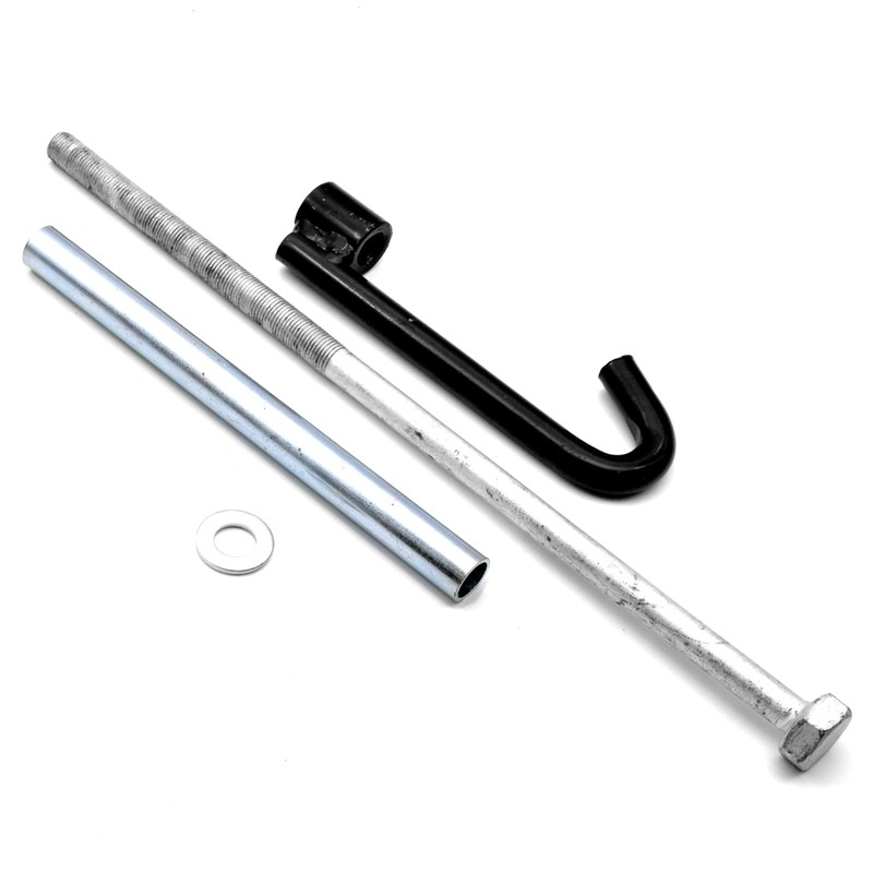 HAOTOM 4Pcs Spare Tire Bracket Screw Bolt Rod Hook Kit