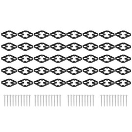 40pcs 86 mm Switch Box Repair Tool, Lower Cassette Socket Repair Electric Box Repair Fixed Set (Economical Insulation Type)