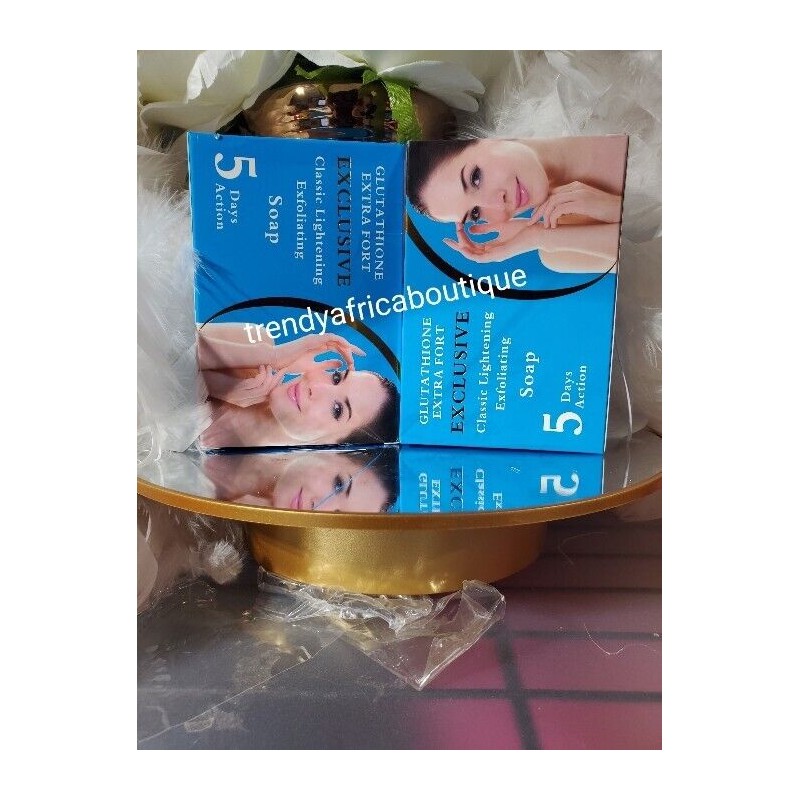 Luxe Glutathion Exclusive Extra Fort Whitening Exfoliating Soap 5 Days