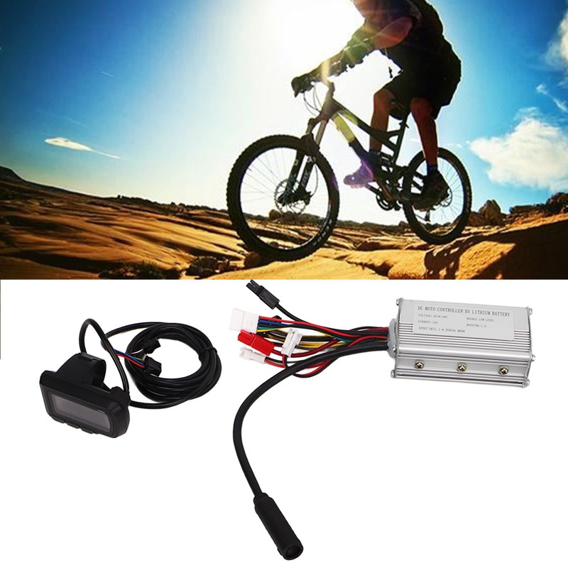 Electric Bike Conversion Kit with 15A Controller EN06 Panel Thumb