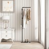 Metal Coat Rack Bracket Finish Stable Marble Base with High-end