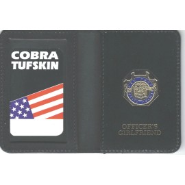 New York State Police Officer's Girlfriend 1-inch mini pin Wallet (pin included)
