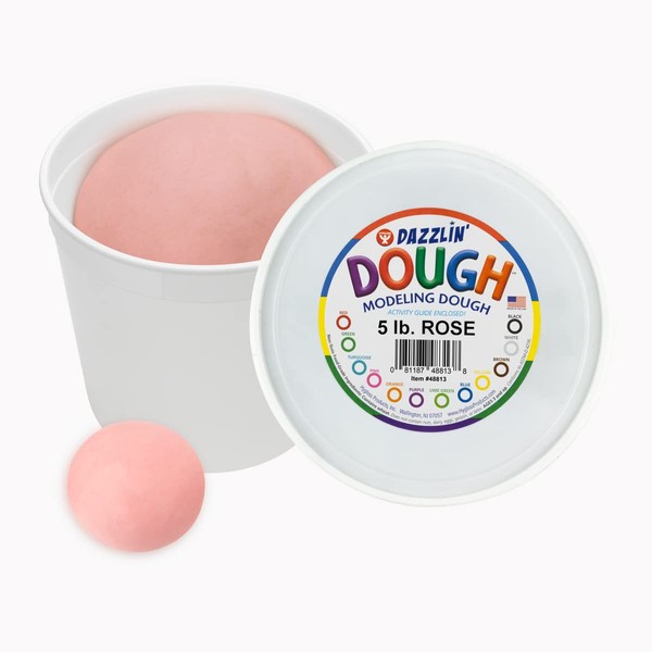 Hygloss Hygloss Play Modeling Dough - Rose Dough Unscented -