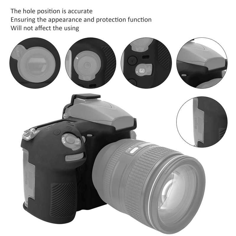 Soft Silicone Digital Camera Protective Cover Case Housing Shell Accessories