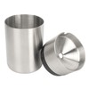 Car Ashtray with Lid Portable Removable Stainless Steel Smokeless Ashtray