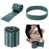 KADAX Lawn Edging 15 cm x 9 m, Plastic Flower