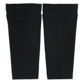 SZXMDKH Football High Elastic Sleeves, Youth Boys Girls Shin Pad Sleeves for Football Games(Black), M