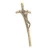 WHOLESALE LOT OF 10 Brass Pastoral Wall Crosses Made in