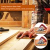 Cutting Machine Base Plate 28x15cm Cuttable 10cm 4 Inch Circular