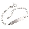 Silberketten-Store Baby- & Kinder ID Armband inklusive Gravur & Geschenksäckchen