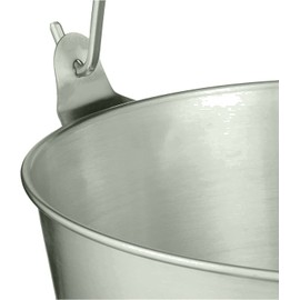 9 Quart,Stainless Steel Utility Pail,Standard Handle