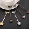 sourcing map 8pcs Retro Dragonfly Spoon, 4.3 Inch Coffee Spoon,