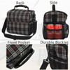 FlowFly Double Layer Cooler Insulated Lunch Bag Adult Lunch Box