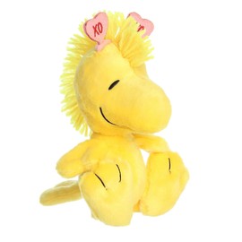 Aurora® Timeless Peanuts® Love On The Mind™ Woodstock Stuffed Animal - Classic Characters - Lasting Memories - Yellow 6 Inches