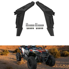 Kojem Fender Flares Mud Flaps Compatible with 2014-2024 Polaris RZR 900 / S 900/900 EPS/Trail Model UTV Mud Guards Flap Splash Shield Replacement for 2879434 Two Packages (Rear Left+Rear Right)