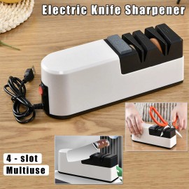 DUOERLAN Electric Knife Sharpener Professional Kitchen Sharpening Stone Grinder knives