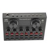 Live Sound Card with Built in Microphone Clear Recording Portable