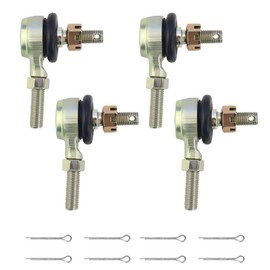 PRO BAT 10mm Ball Joint M10 Tie Rod End Right-Hand Thread For 50cc 110cc 125cc 150cc ATV Quad Go Kart Dirt Bike Buggy Taotao Sunl, 4PCS