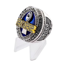 2022 Fantasy Football Championship Ring | Heavy FFL Ring |MVP Award Trophy For Fantasy Football League Winner (size 12, ring and stand together)