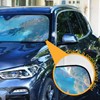 Car Windshield Sunshade, Blue Sky Whales Foldable Auto Window Sunshade,